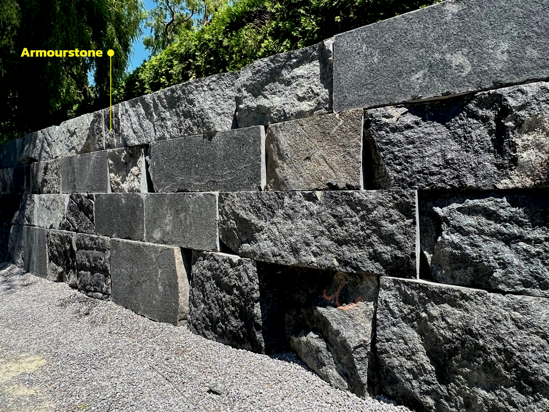 Armourstone - Dana Black Granite