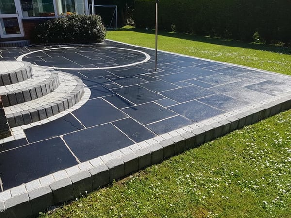 Flagstone Pavers - Kota Black