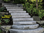 Natural Stone Steps - Muskoka Grey Granite