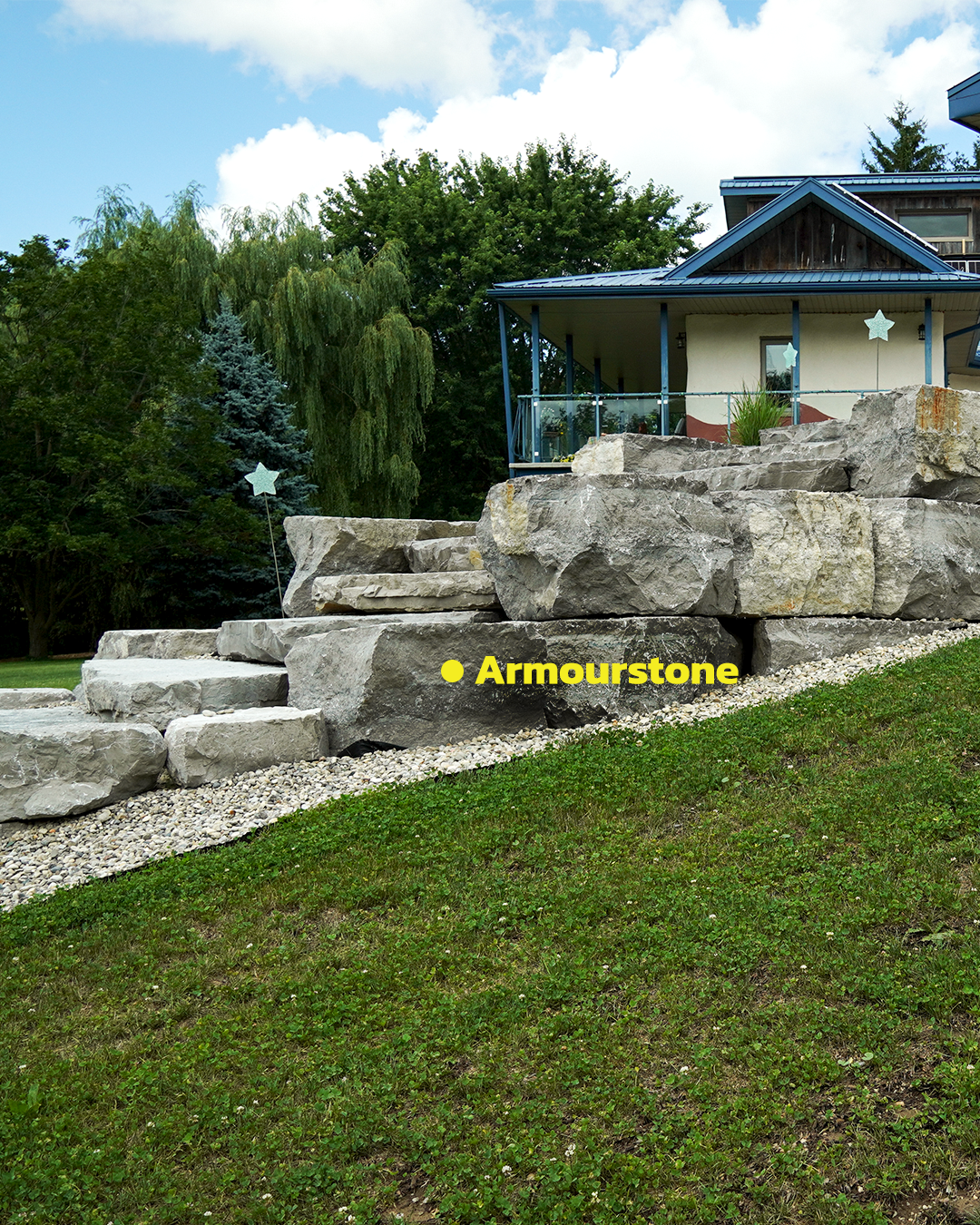 Natural Armourstone - Kawartha Grey