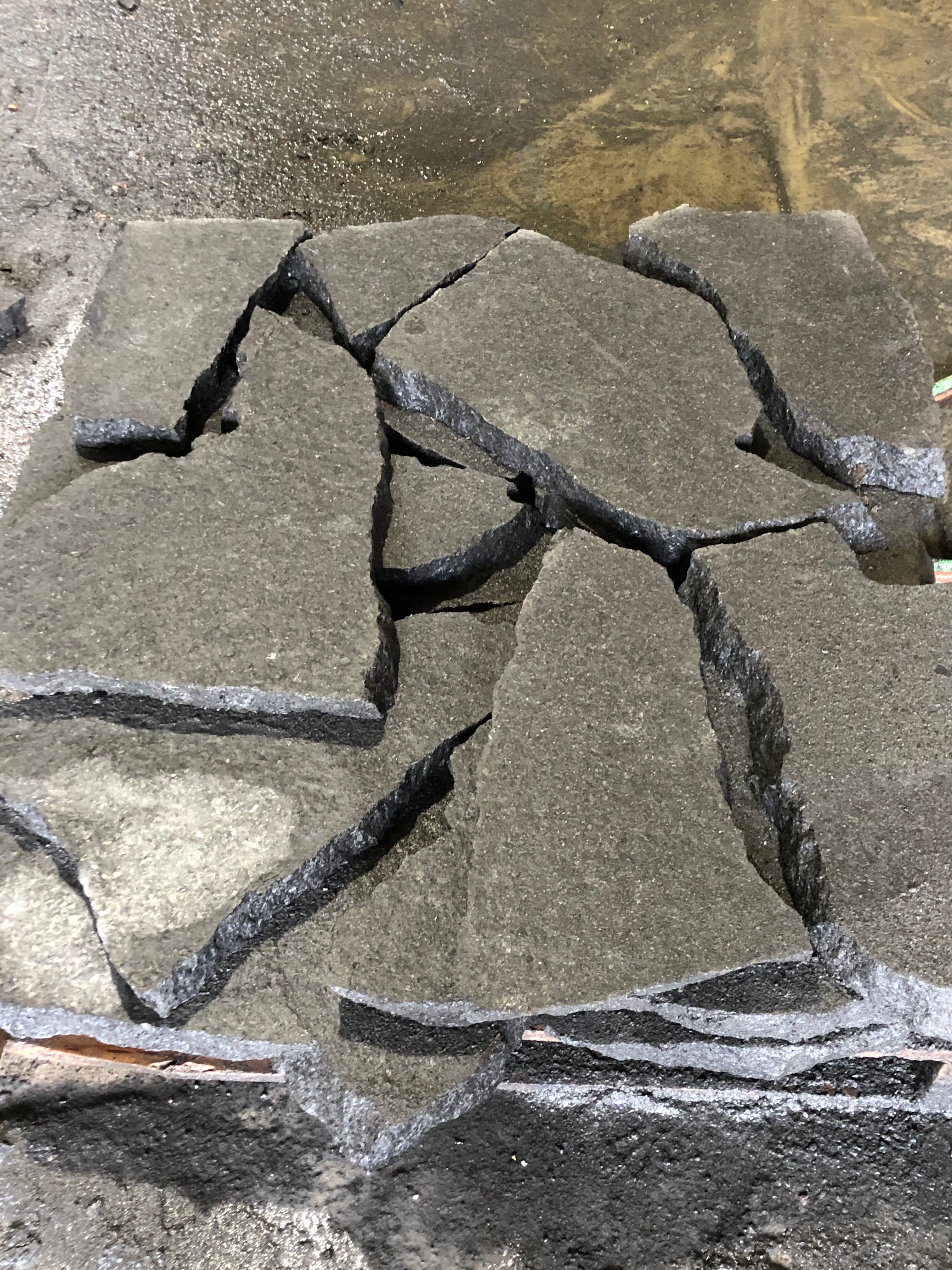 Natural Flagstone - Dana Black Granite