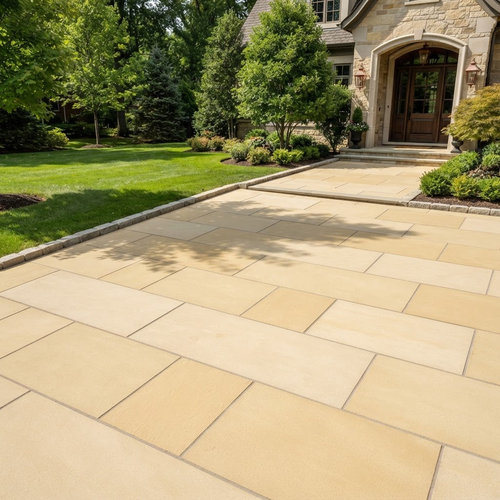 Flagstone Pavers - Ivory
