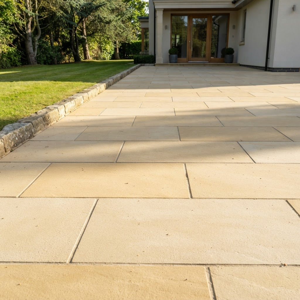 Flagstone Pavers - Ivory