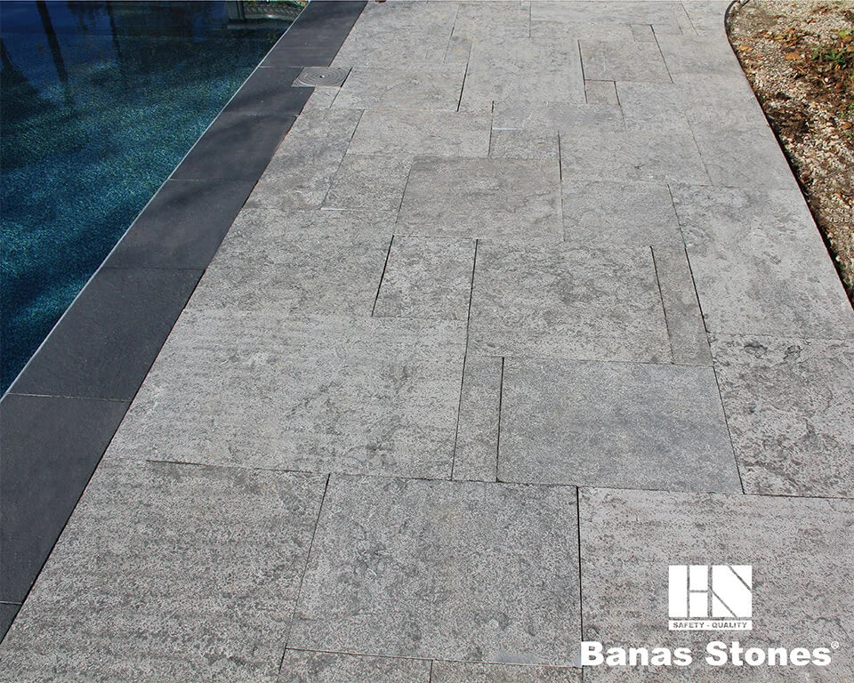 Flagstone Pavers - Silver Grey