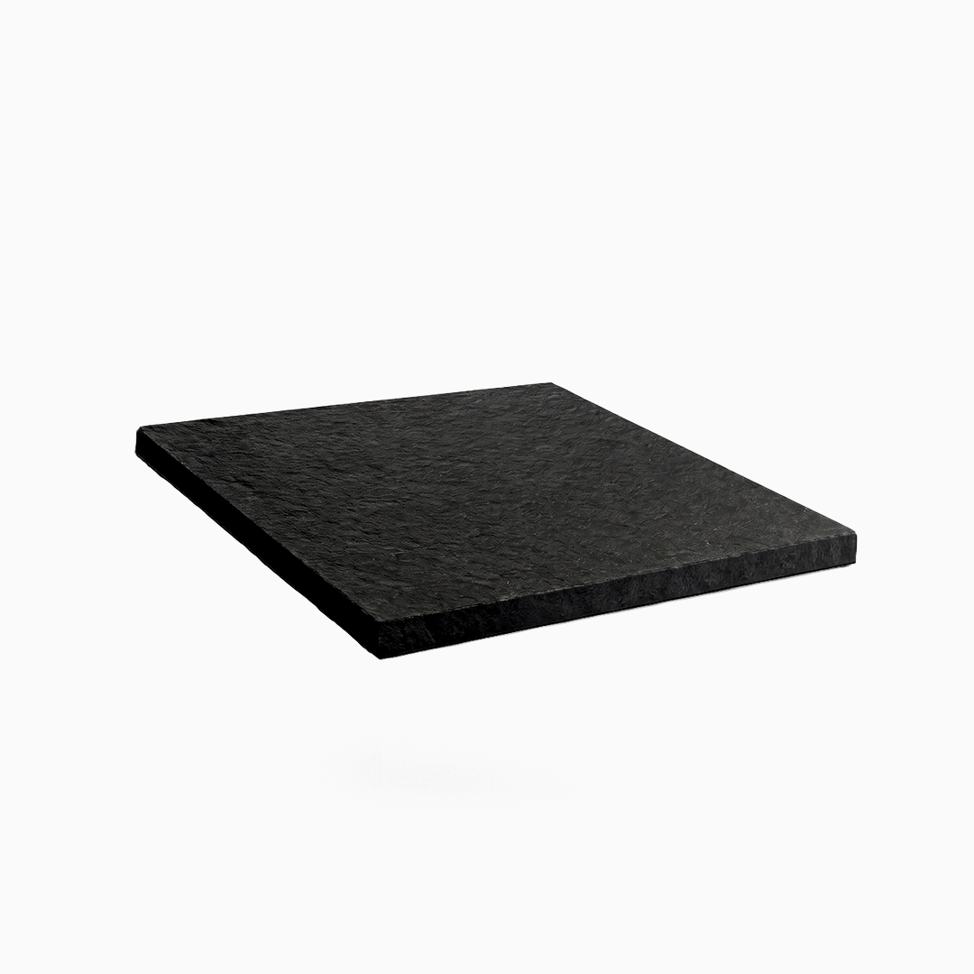 Square Cut Flagstone - Dana Black Granite