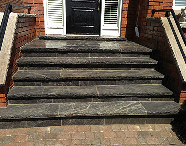 Flagstone Pavers - Imperial Black