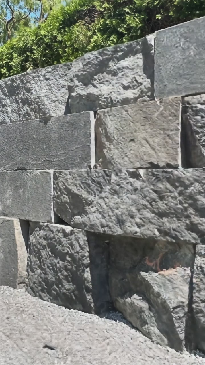 Load video: Armourstone - Dana Black Granite