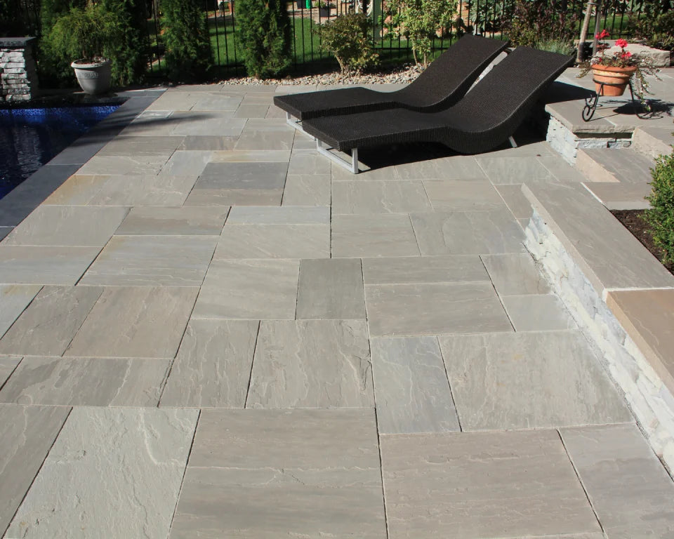 Flagstone Pavers - Slate Grey
