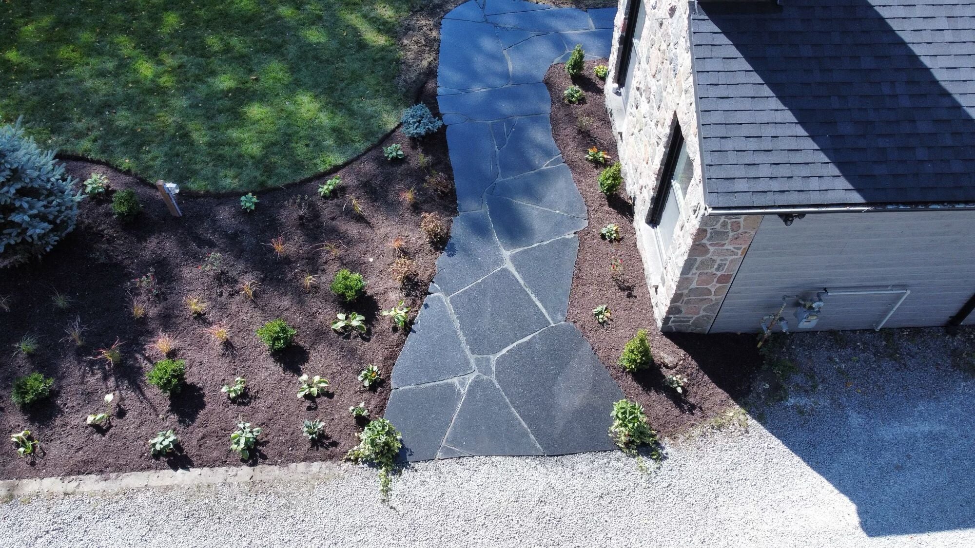 Natural Flagstone - Dana Black Granite